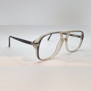 Luxottica LU3514 Gray Translucent Pilot Sunglasses Frames Only